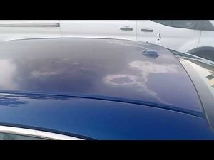 2010 Toyota Camry Roof oxidized peeling clear coat Repair
