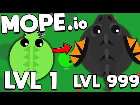 Max DRAGON Upgrade In Mope.io