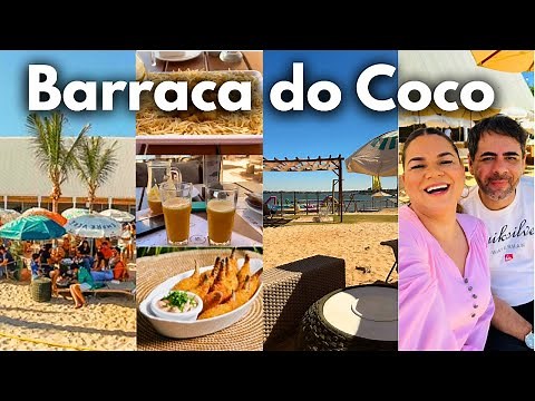 O que fazer em Brasília? Barraca do Coco - Na Praia