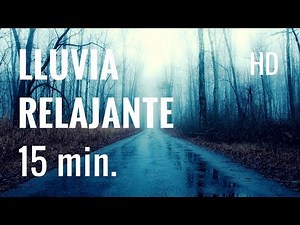 RELAXING RAIN: Rain Sounds for Sleep, Meditate or Study [15 min HD]