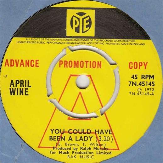 April Wine - You Could Have Been A Lady