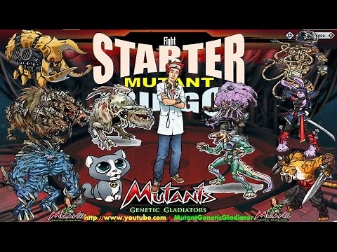 Mutant Genetic Gladiator : Starter Mutant Cross Breed *Beginner MGG Player Part 2*