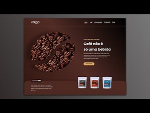 Desenvolvendo um site de café com HTML e CSS (‪@veroocafes‬ )