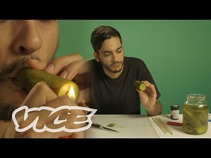 SMOKEABLES: How to Make a Pickle Pipe