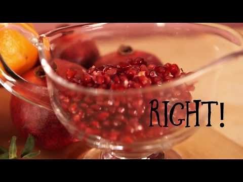 The Easiest Way to Open a Pomegranate