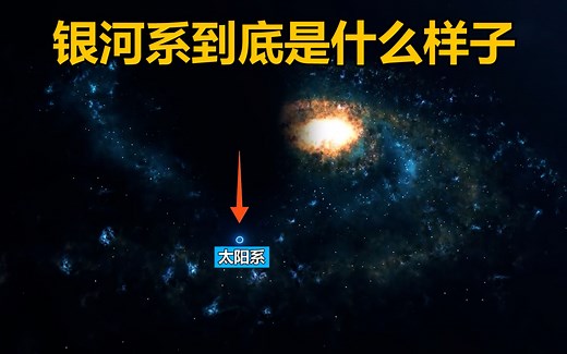 银河系到底是什么样子，以及太阳系位于银河系中的位置