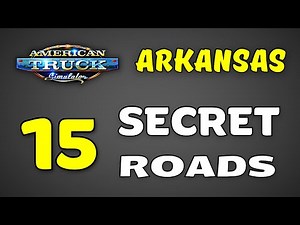 ALL 15 Secret Roads in Arkansas DLC | ATS Gameplay with MOZA TSW (Early Access)