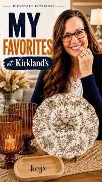I Found Some GOOD Stuff at Kirkland's!
