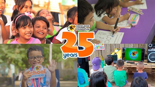 A journey of learning, empowerment, and hope 💛 Happy 25 Years of Reaching More, Teaching More! Here's to more years of being in the service of the Filipino children! | Knowledge Channel