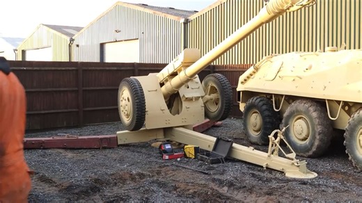 Bringing captured Soviet vehicles back to display condition