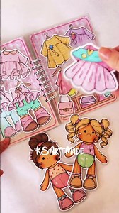 Cute Paper Dolls Dress Up 🎀 | Mix & Match Outfits | Dress Up Activity for Kids