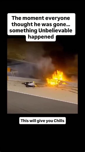 Renato P. Patricio on Instagram: "What you’re about to see isn’t just a crash. It’s a miracle born from fire. In the 2020 Bahrain Grand Prix, F1 driver Romain Grosjean was trapped in a race car that split in two and erupted into flames. ￼ 29 blazing seconds. But while the world held its breath… Something greater was working within him. Faith. Belief. An unbreakable spirit. He didn’t just survive. He rose from the ashes, proving that human energy — when aligned with purpose — is a true superpower