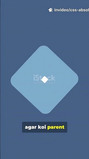 CSS Position Absolute Explained in Hindi | Web Development Shorts 🚀