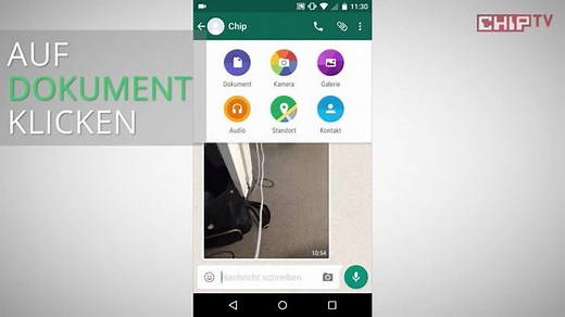 Praktisch oder nervig? Dokumente via WhatsApp senden