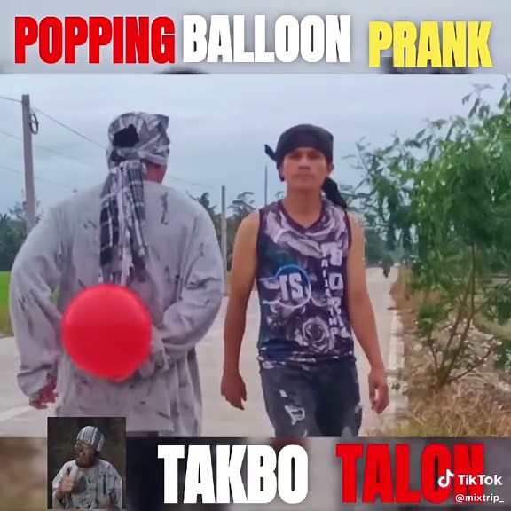 Popping Balloon Prank in Public Places