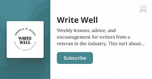 Write Well Podcast | Angela Hunt | Substack