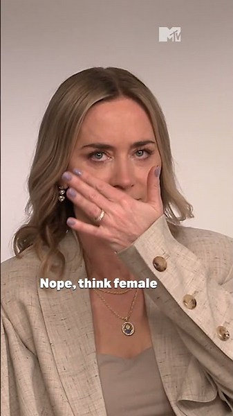 The craziest rumour Emily Blunt has heard about herself... 🤭