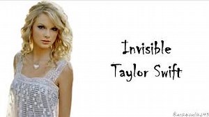 INVISIBLE Lyrics - TAYLOR SWIFT | eLyrics.net