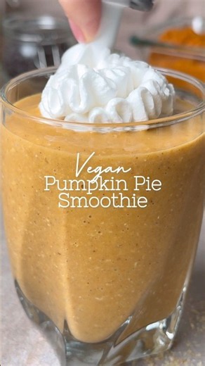 Vegan Pumpkin Pie Smoothie