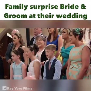Bride & Groom Rachel & Shane McNally were surprised at their wedding with a performance of 'Stand By Me' from family & friends! ❤️ Music: Starling Blue Video: Ray Yore Films | The Irish Post