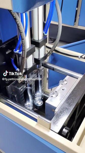 2 Cavity Semi-Automatic PET Bottle Blowing Machine