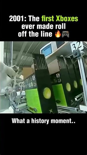 These are the very first Xbox consoles ever made.