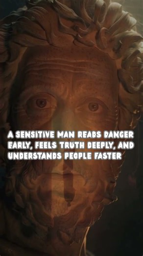 Why Sensitive Men See What Others Miss | Sensitive, Powerful | Stoicism #stoicphilosophy #stoicism