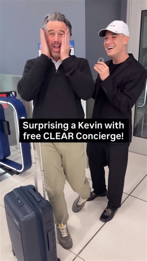 Our Members are LOVING our “No Kevin Left Behind” campaign with @disneyplus, so we had to see it for ourselves. Come along as we surprise a Kevin with their free future booking of CLEAR Concierge. | CLEAR