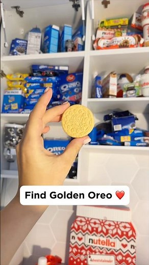 Find Golden Oreo #game #oreo #goldenoreo