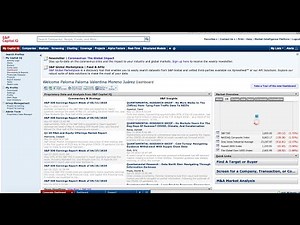 Videotutorial S&P Capital IQ