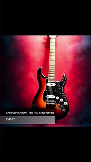 Californication Red Hot Chili Peppers #shorts #guitar #guitarcover #guitarsolo