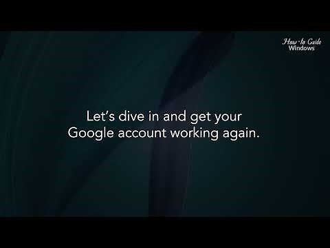 How to Fix Google Couldn't Sign in