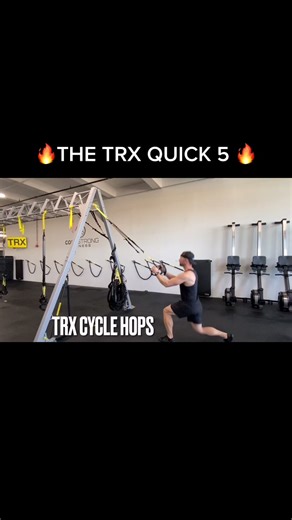 1️⃣ TRX Cycle Hop2️⃣ TRX Power Pull3️⃣ TRX Squat Hops4️⃣ TRX Low Row5️⃣ TRX Oblique CrunchTag a Friend you want to try this with! @trxtraining