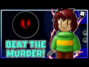 How to get "BEAT MURDER" BADGE + VS CHARA SKIN/MORPH in FROST'S FRIDAY NIGHT FUNK RP | ROBLOX