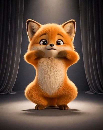 FIFI You tiktok dance #babyfox #dancetrend #tiktoktrend #fifi
