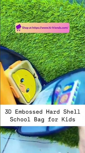 3D embossed cartoon school bags for nursery, kindergarten, or play school's Kids