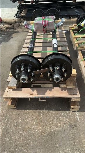 Build a trailer, upgrade or replace your current axles with this 7k trailer kit