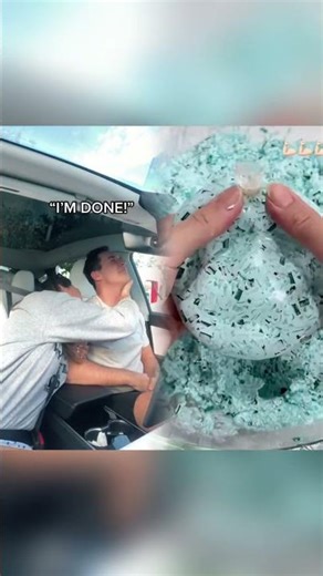 asking my fiancé for a kiss then wiping it off prank #shorts