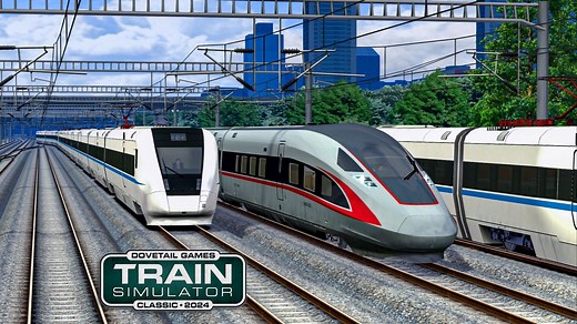 《经典模拟列车2024》驾驶CR400AF以350公里达速前往遂宁 | Train Simulator Classic