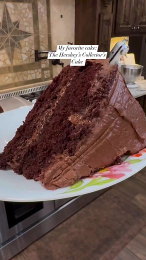 The Hershey’s Collector’s Cake with Hershey’s Fudge Frosting | PastTimecook