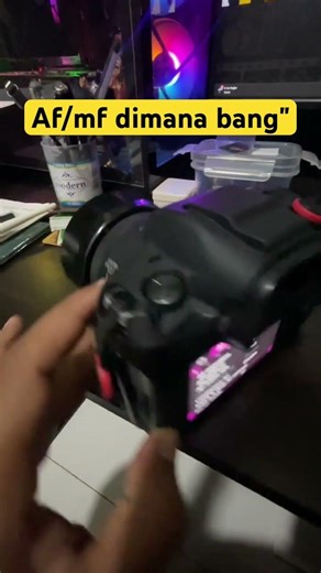 Cara setting Af/mf canon rf 50mm #bahaskamera