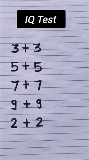 Challenging IQ Test with Creative Drawing