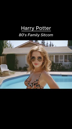 Harry Potter - 80’s Family Sitcom #AI #aimusicvideo #funnyvideos #funnyreels | Saga Lore AI