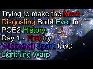 [POE2, 0.3, BloodMage] Autofarmer Widowhail Spark CoC Lightning Warp BloodMage Build Guide