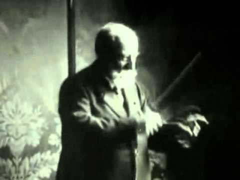 Saint-Saëns conducts, plays and speaks