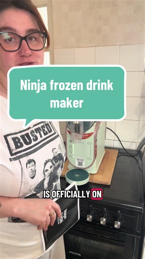 Ninja SLUSHi | Frozen Drink Maker, Motor Base, WhisperChill Compressor | 1.9L liquid fill capacity, 5 Presets | Slush, Frozen Cocktail, Frappé, Milkshake & Frozen juice ##fyp##ninja##frozendrinks##cocktails🍹##slushy