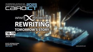 🌐 Infinite Possibilities: Rewriting Tomorrow’s Story 🚀 Get ready for Cairo ICT 2025 happening 16–19 November! This year marks the 29th round of one of the region’s most influential technology events. For nearly three decades, Cairo ICT has been shaping the future of technology, bringing together visionaries, innovators, and leaders who redefine what’s possible. From its very inception, Cairo ICT has stood as the hub where ideas transform into solutions and where tomorrow’s breakthroughs are bo