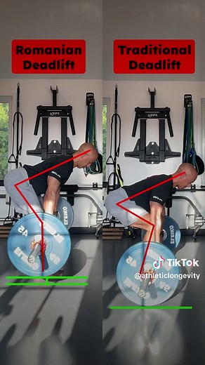 Romanian Deadlift vs Traditional Deadlift: Key Differences