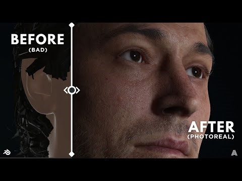 Photoreal Humans In Blender Preview