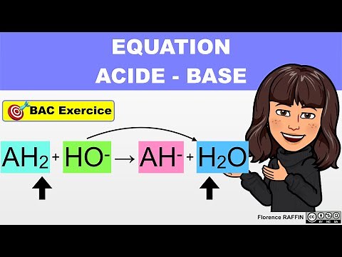 Etablir l' EQUATION ACIDE BASE / Exercice / Terminale